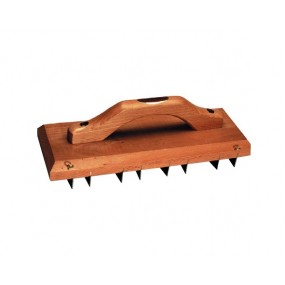 Rabot wooden support steel blade thickness 0,8 mm plaster plane