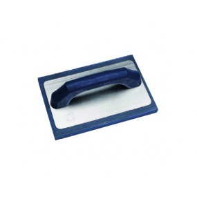 Blue rubber thickness 14 mm float for traditional plaster, medium fine cell wooden handle
